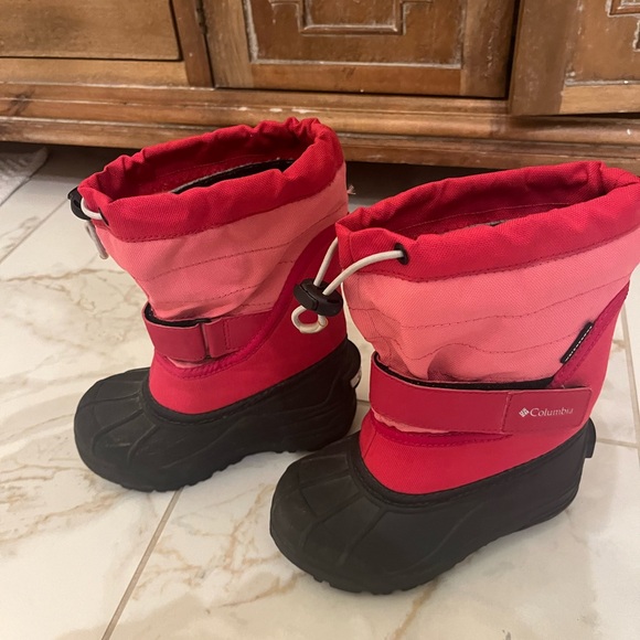 Columbia unisex-child Childrens Powderbug Plus II snow / rain boots / SZ Kids 10 - Picture 2 of 5